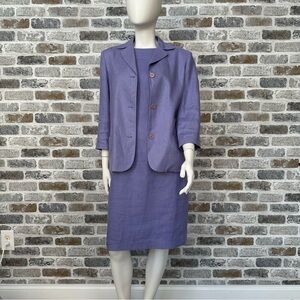 Talbots Irish Linen Dress with Blazer. Size 10